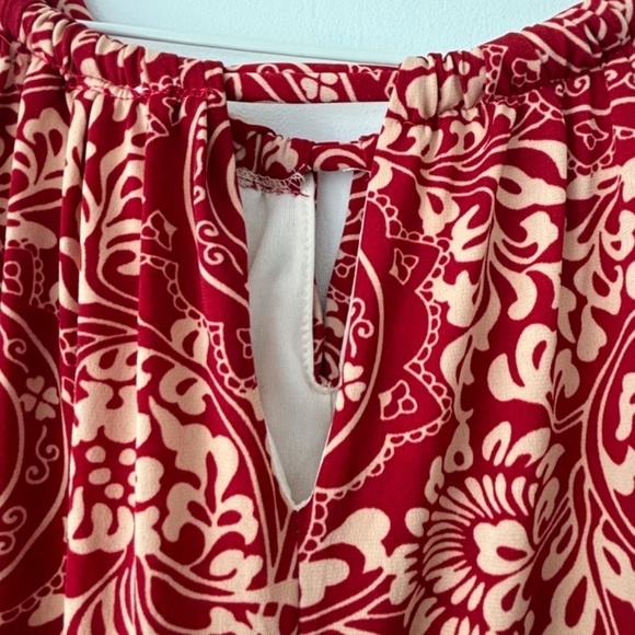 Excellent condition Elizabeth USA maxi dress halter style size L - Picture 2 of 9